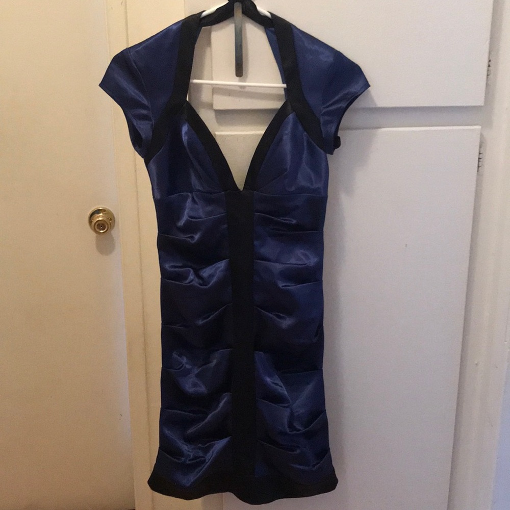Blue party dress